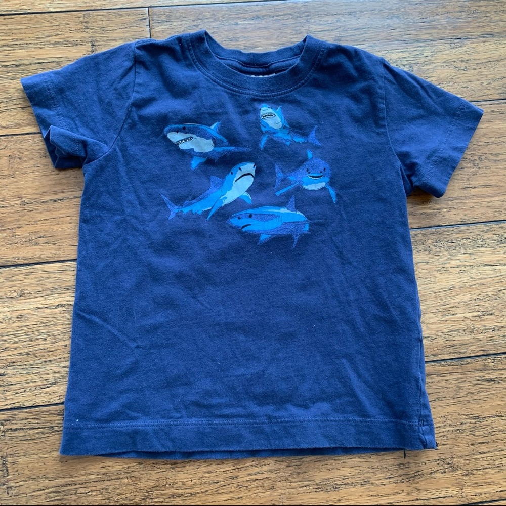 Hanna Andersson shark tee size 90 - Picture 1 of 4